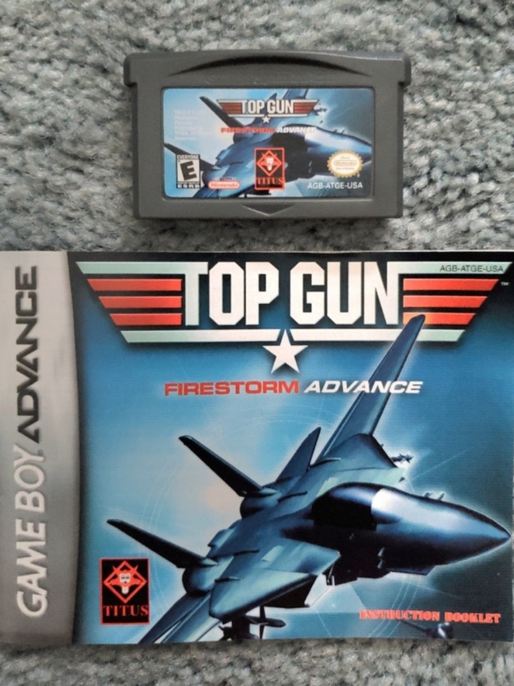 Gameboy Advance Top Gun: Firestorm Advance